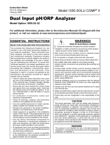 Rosemount 1055-pH pH Analyzer Abridged Owner's manual