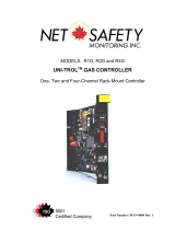 NetSafety UNI-TROL Rack-Mount-Gas Controller Owner's manual