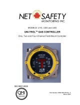 NetSafety UNI-TROL Toxic or LEL-Gas Controller Owner's manual