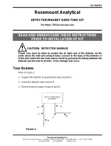 Rosemount 755 O2 Analyzer Detector / Magnet Hard Tube Kit Owner's manual