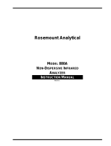 Rosemount 880A NDIR Analyzer-Rev L Owner's manual