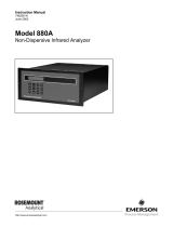 Rosemount 880A NDIR Analyzer-Rev N Owner's manual
