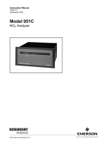 Rosemount 951C NOx Analyzer-Rev T Owner's manual
