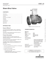 Francel OSE LS Slam-Shut Valve Owner's manual
