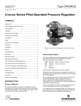 Tartarini Cronos Pressure Regulators Owner's manual