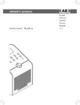 Acoustic Energy WiFi Radio User manual
