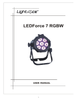 Robe LEDForce 7 RGBW User manual