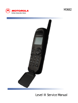 Motorola M3682 User manual