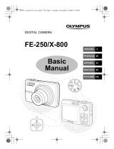 Olympus X-800 User manual