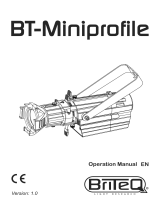 Briteq BT-MINIPROFILE OPTIC 19deg Owner's manual