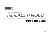 Korg nanoKONTROL2 User guide