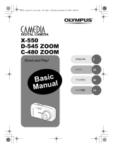 Olympus X-550 Owner's manual