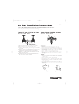 Watts 957-AG Installation guide