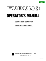 Furuno FCV1200 User manual