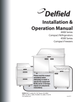 Delfield D4448N-8 Operating instructions