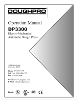 Doughpro DP3300 Operating instructions