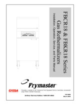 Frymaster FBKR18 User manual