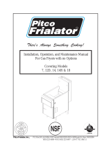 Pitco Frialator 14R Operating instructions