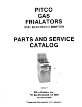 Pitco Frialator 14 User manual