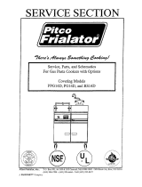 Pitco Frialator PPG14D Owner's manual