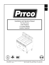 Pitco Frialator SGH50 Operating instructions