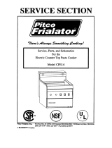 Pitco Frialator CPE14 User manual