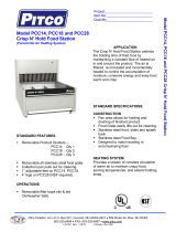 Pitco Frialator PCC14 Datasheet