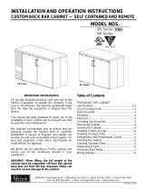 Perlick Refrigeration BS84 Operating instructions