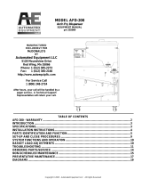 Automated Equipment LLC AFD-200 User manual