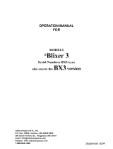 Robot Coupe Blixer 3 Operating instructions