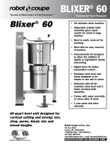 Robot Coupe BLIXER60 Specification