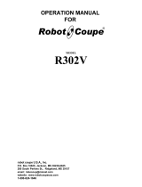 Robot Coupe R300 Operating instructions