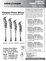 Robot Coupe CMP 250 V.V. Specification