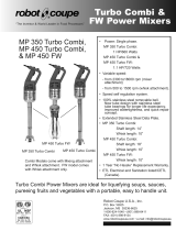 Robot Coupe MP 450 Turbo Combi Specification