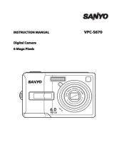 Sanyo VPC-S770 User manual