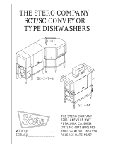 Stero Dishwashers SCT-94S User manual