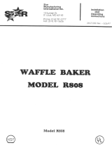 Star Manufacturing 9B-R808 Operating instructions