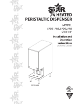 Star Manufacturing SPDE1HP Operating instructions