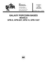 Star Manufacturing GPB-14 Operating instructions