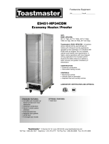 Toastmaster E9451-HP34CDN Datasheet