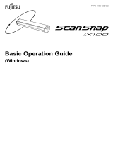 Fujitsu ScanSnap iX100 Operating instructions