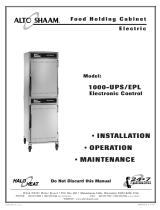 Alto Shaam 1000-UPS/EPL Operating instructions