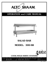 Alto Shaam 300-SB Operating instructions