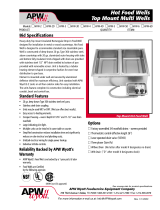 APW Wyott HFW-4 Datasheet