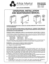Atlas Metal Industries MEPD2-12 Operating instructions