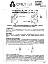 Atlas Metal Industries MOT-1622 Operating instructions