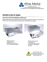 Atlas Metal Industries RM-HP-6 User manual