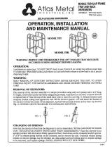 Atlas Metal Industries TFR-1020 Operating instructions