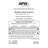 APW Wyott HR-31 Operating instructions