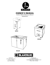 Blakeslee BB1224 User manual